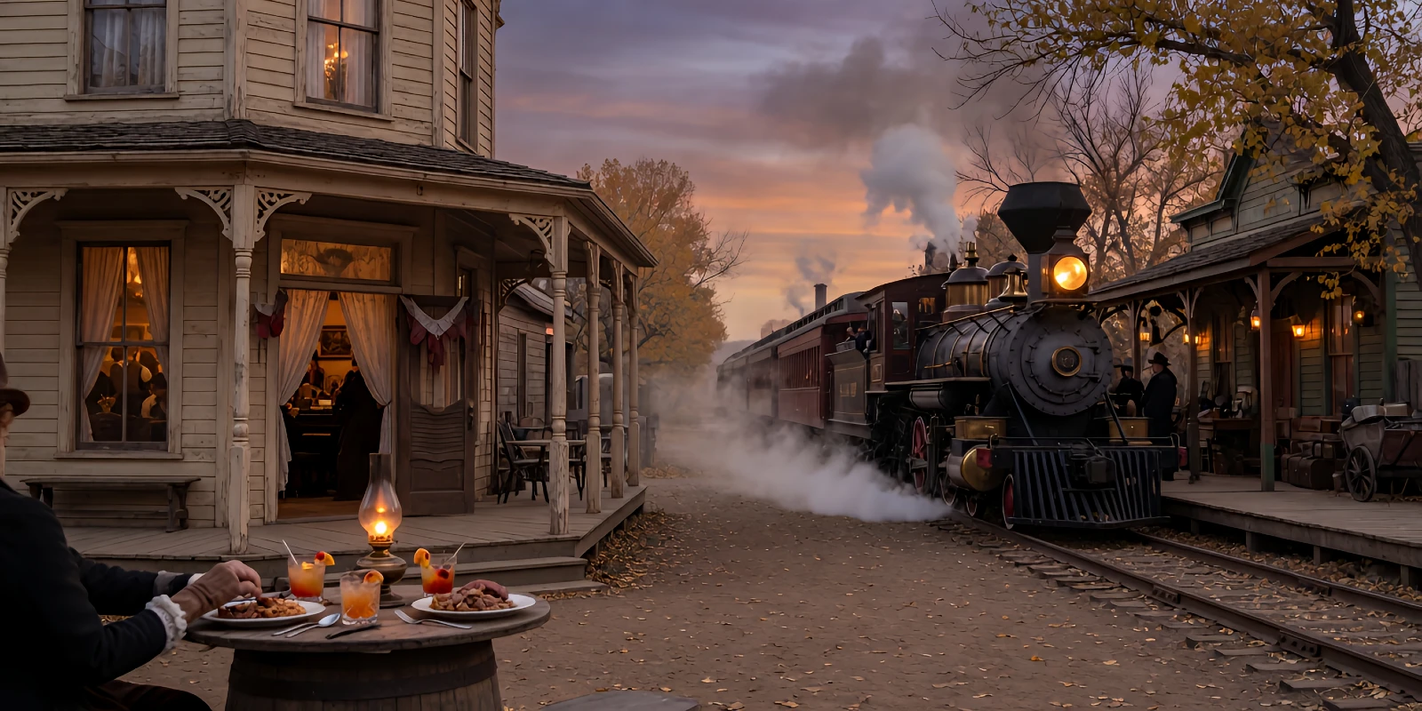 Diamond Horseshoe Pop-up ab 4. Oktober plus Railroad-Pause