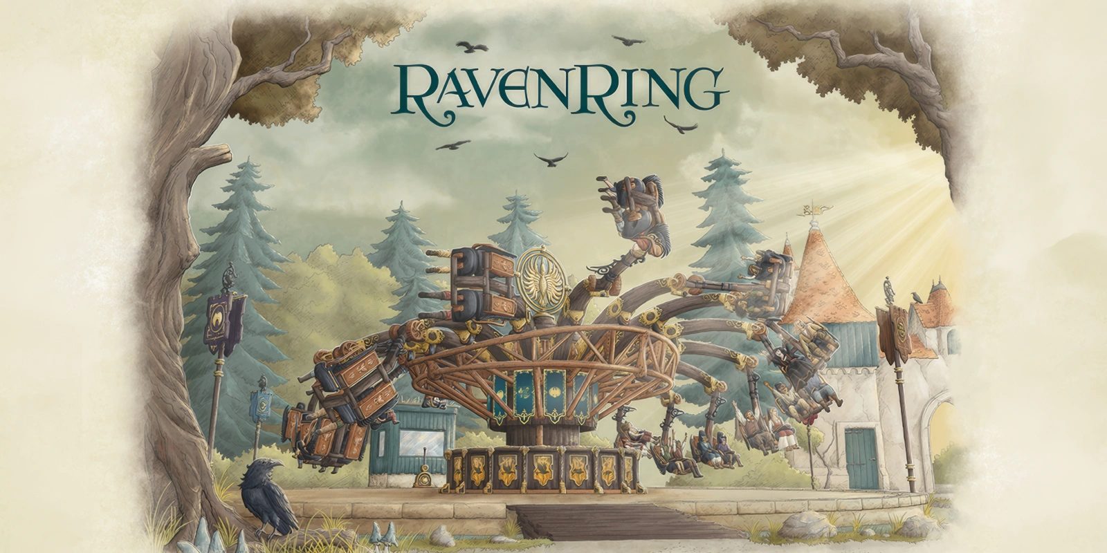 Efteling Ravenring: Neue interaktive Flugattraktion ab diesem Winter im Raveleijn