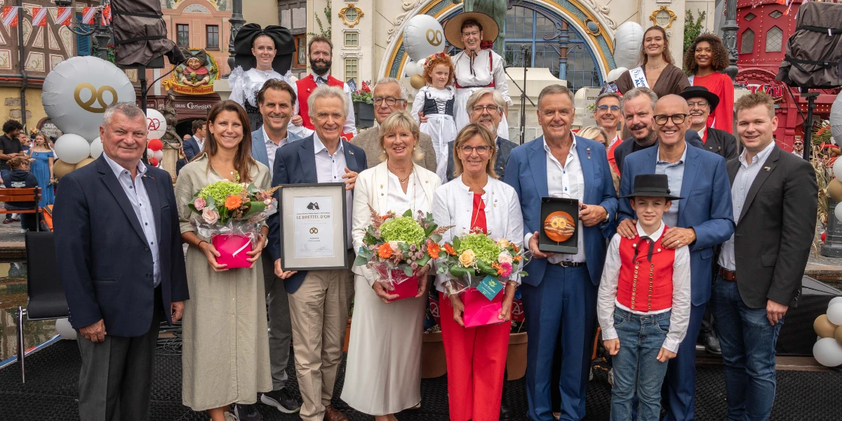 Elsasstag im Europa-Park: „Bretzel d’Or“ für Familie Mack