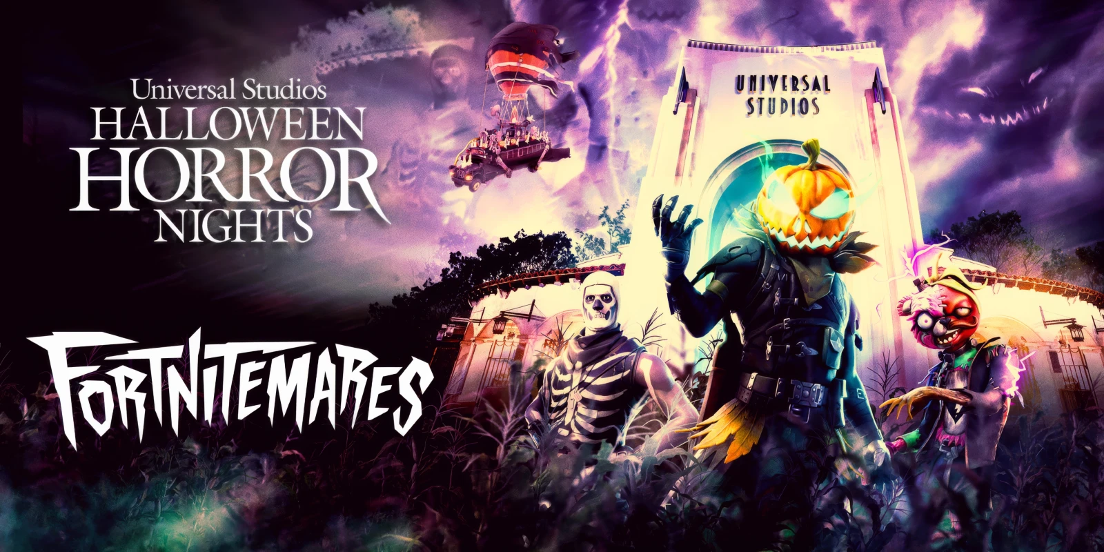Fortnitemares-scarezone bij Halloween Horror Nights