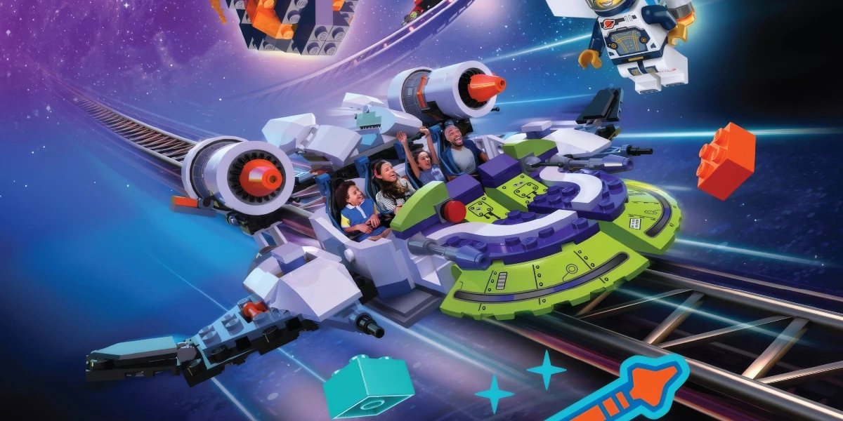 Galacticoaster: New 2026 Roller Coaster at LEGOLAND Florida