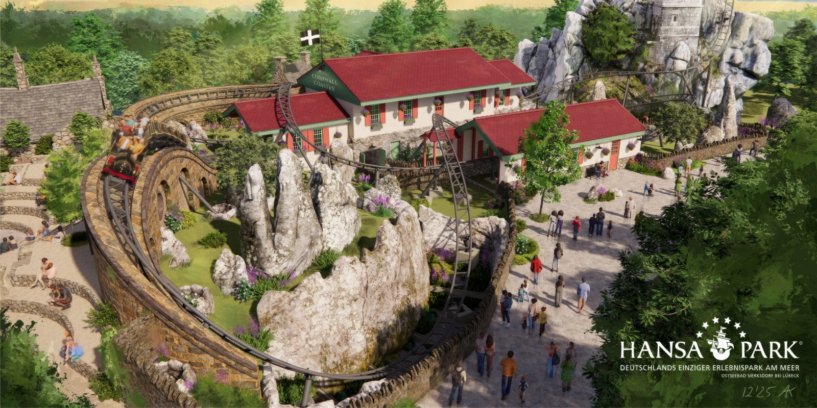 HANSA-PARK öffnet 26. März 2026: Osterhasen & Cornwall Coaster