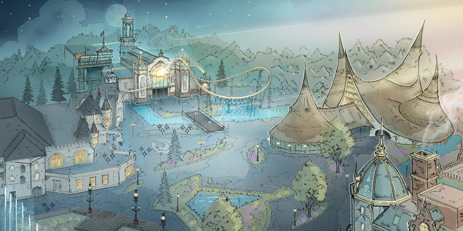 Missie Luminar at Efteling: First Suspended Launch Coaster Launching in 2029 with 80 km/h Thrills and Weightlessness