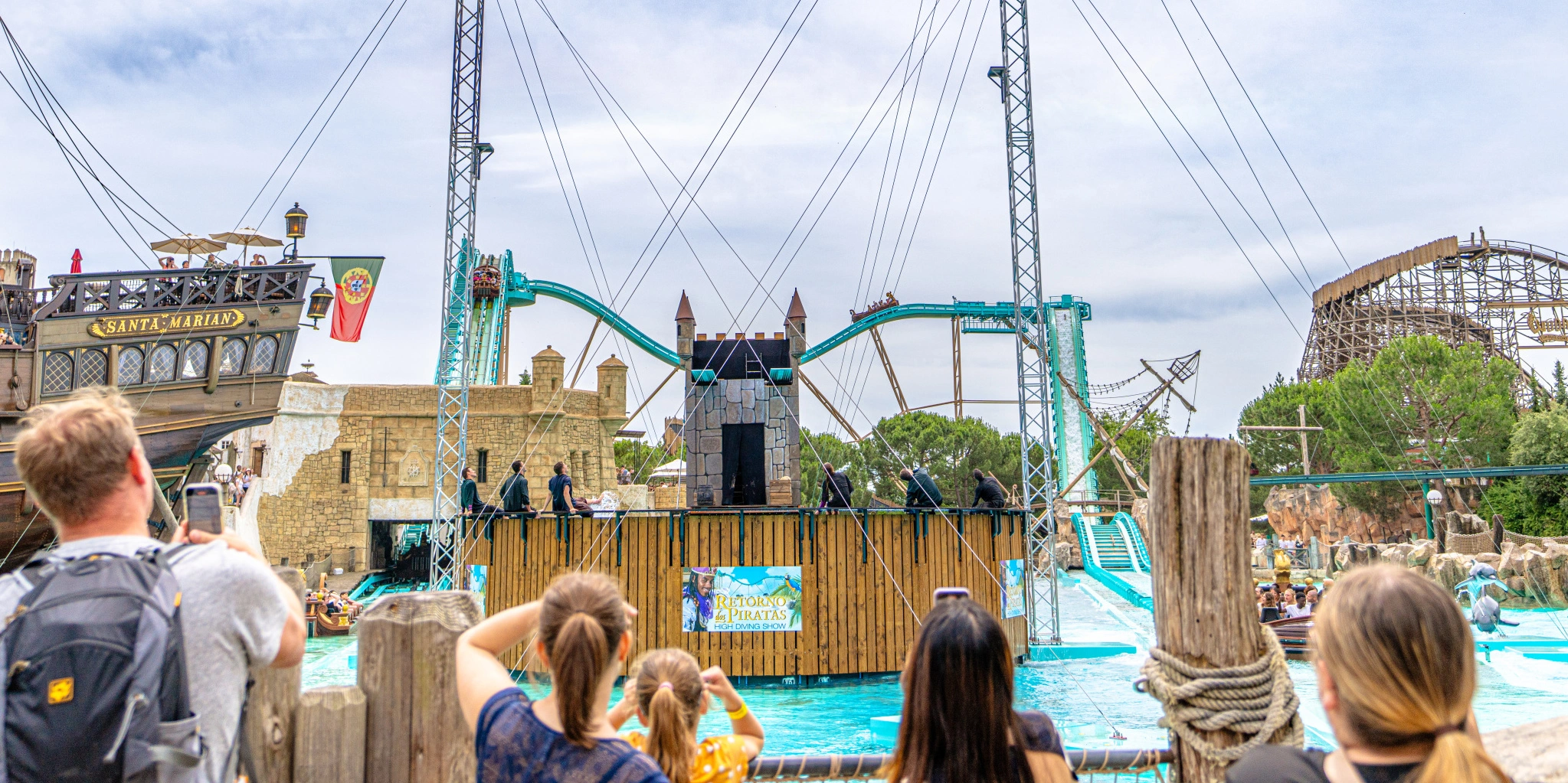 Mistério do Oceano: Europa-Parks Neue High Diving Show 2025