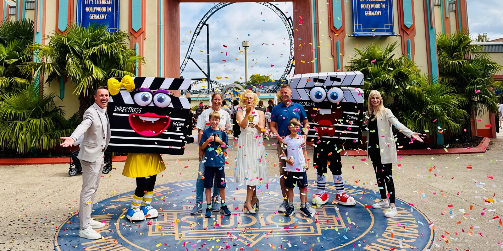 Movie Park Germany Hits 40 Million Guests, Donates €40,000
