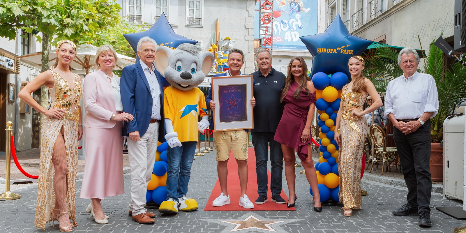 Stefan Mross Gets His Own Star on Europa-Park's Walk of Fame