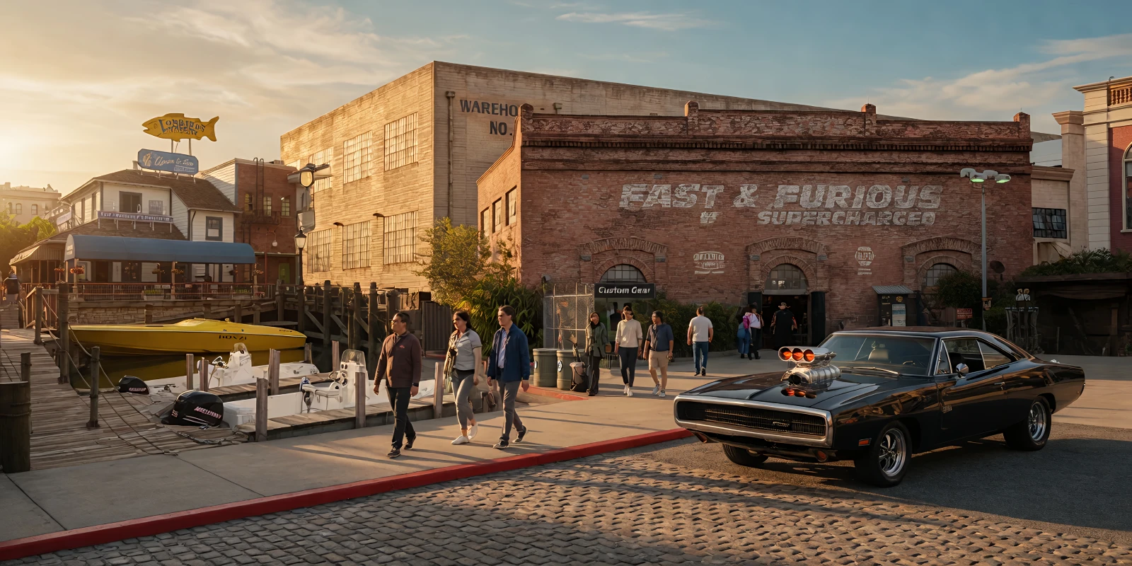 Universal Florida zieht Discount-Store in Fast-&-Furious-Shop