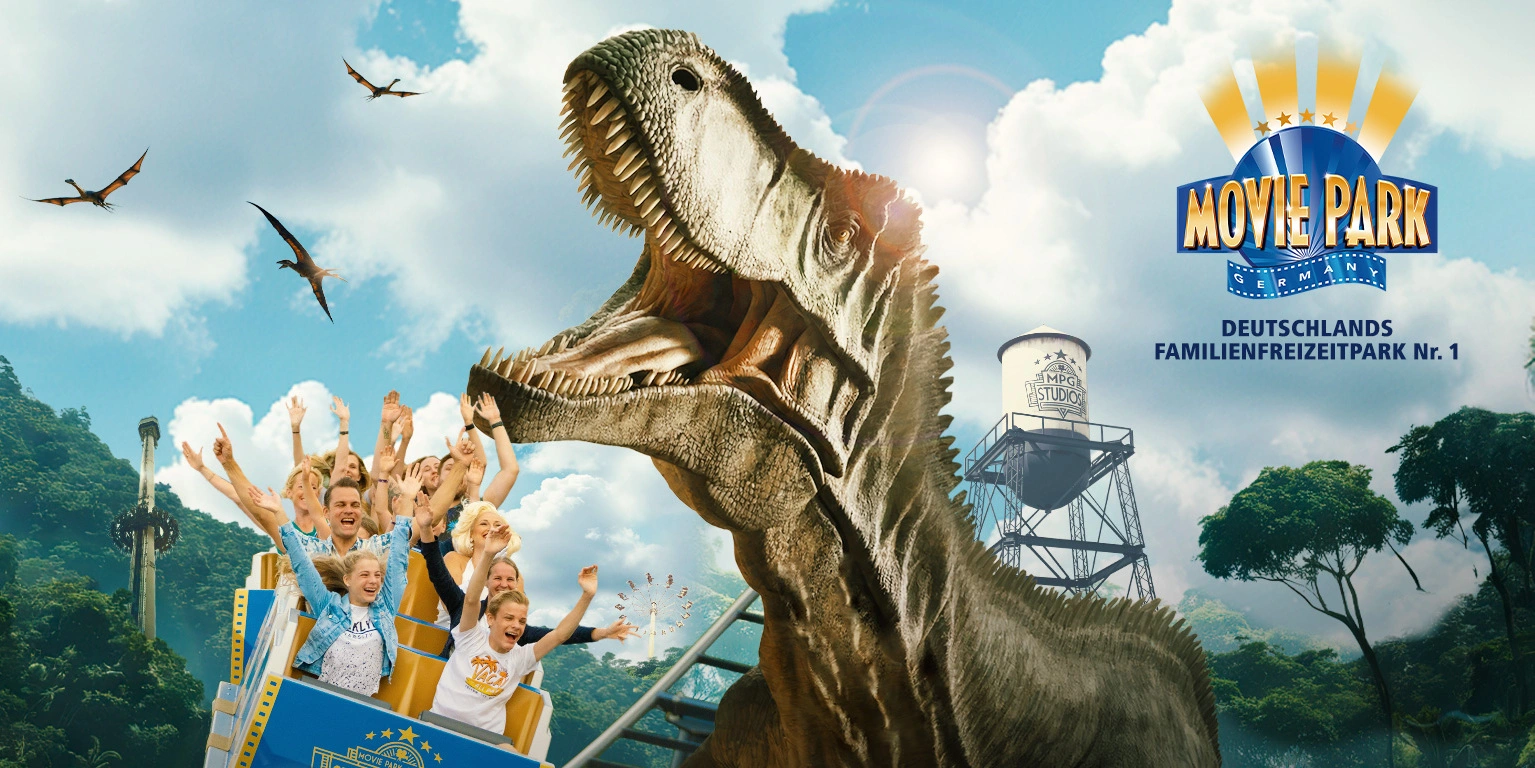World of Dinos: Dinosaurier-Ausstellung im Movie Park Germany